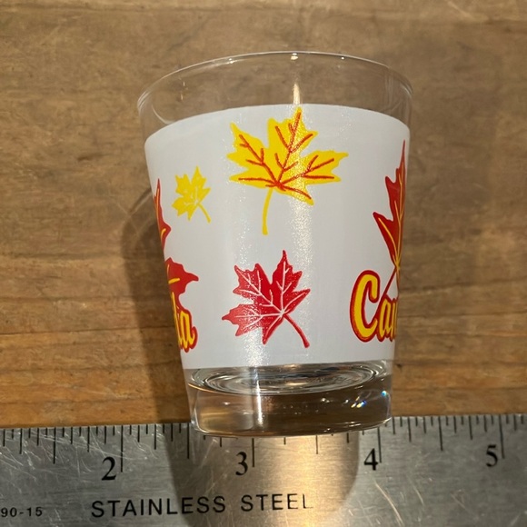Collectible Canada  maple leaf Shot Glass - Picture 2 of 6